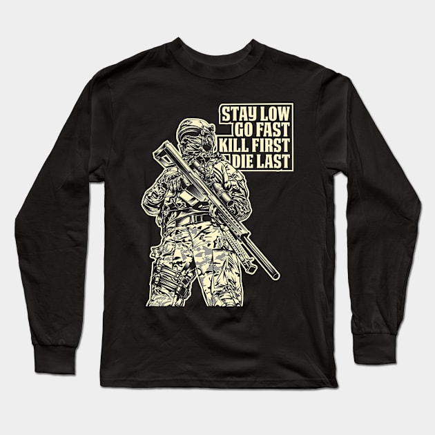 Veteran - Code of act Long Sleeve T-Shirt by Teefold